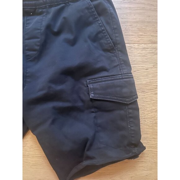 Hollister Shorts Men's XS Advanced Stretch Pull On Raw Hem Jogger 9 Black - Picture 6 of 9